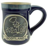 Stoneware Scotland/Thistle Mug