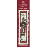 Scottish Piper Bookmark