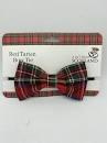 Red Tartan Bow Tie
