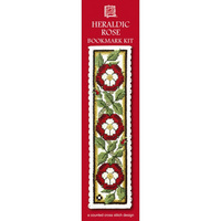 Heraldic Rose Bookmark Kit