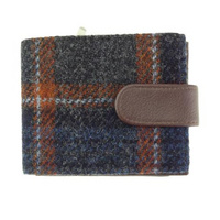 Harris Tweed 'Barra' Wallet with Coin Section