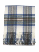 Blue dress Stewart tartan rug