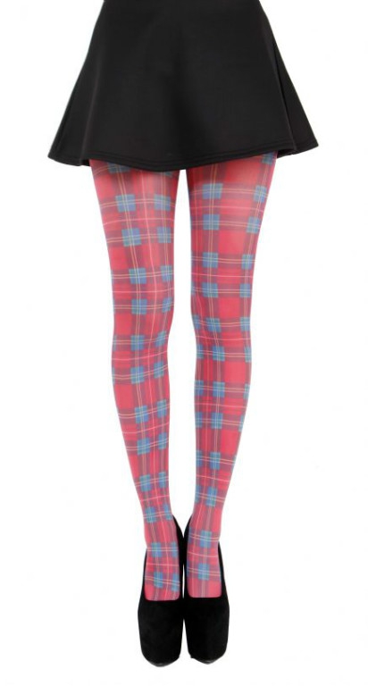 Jackson plaid tartan tights, Tights