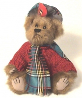 Hamish tartan bear