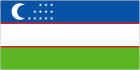 Uzbekistan National flag