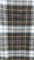 MacKenzie dress weathered tartan