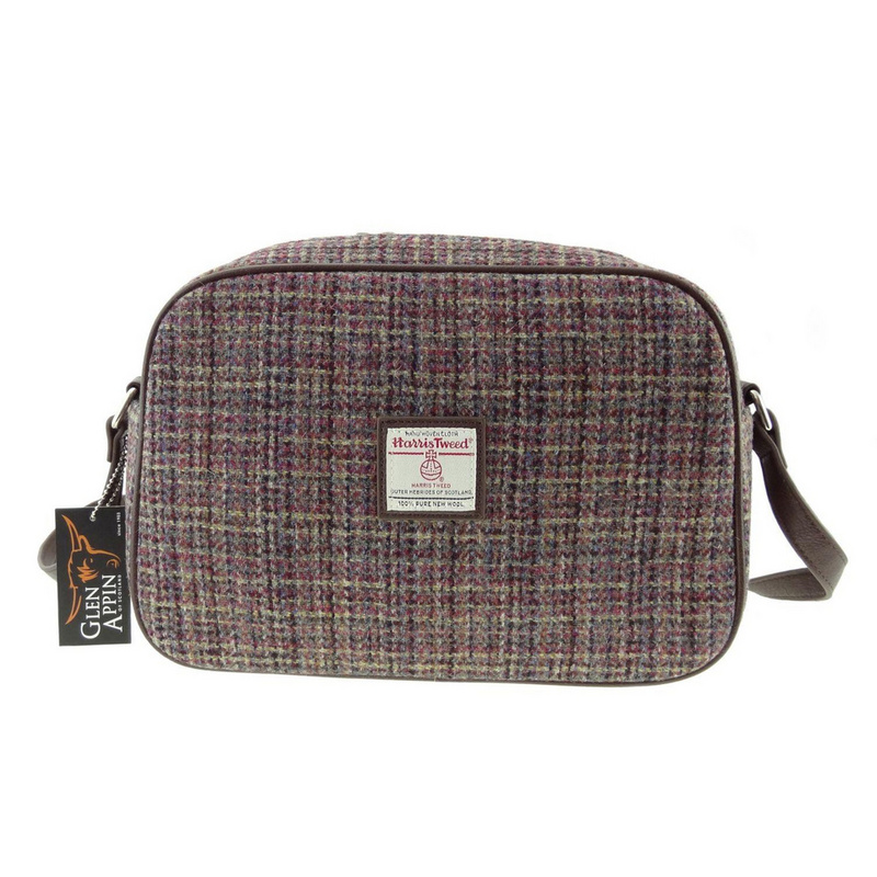harris tweed messenger bag
