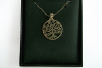 necklace spiral tree
