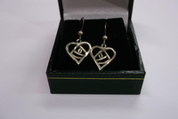 heart earring hook