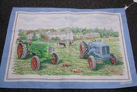 Tractors Tea Towel