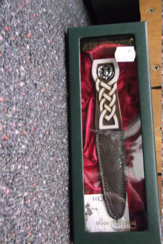 wooden sgian dubh