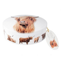 Highland Coo Vanilla Fudge 120g Tin