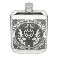 Thistle Flask Rectangle