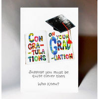 Graduation Book Card