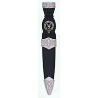Celtic Plain Top Clan Sgian Dubh (available on order)