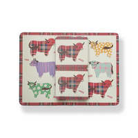 Highland Cow Placemat & Coaster set 4