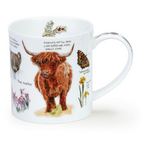 Notebook Highland Cow Mug