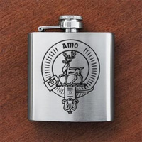 Sporran Flask Clan Crest (available on order only)