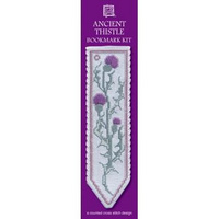 Ancient Thistle Bookmark Cross Stitch