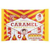 Tunnocks Caramel Wafers 4pk