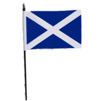 Scotland hand waving  flag