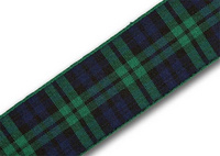 Black Watch Tartan Ribbon 70mm