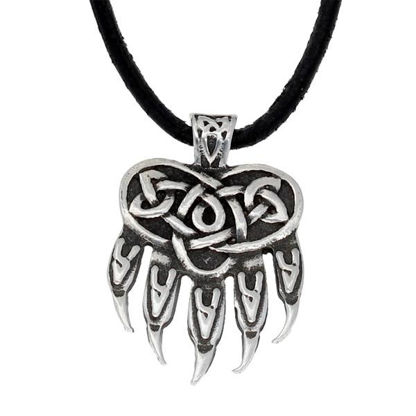 Celtic Bear Paw Pendant Gents Jewellery The Scottish Shop Celtic Bear Paw Pendant Gents Jewellery The Scottish Shop