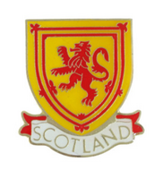 Lion Rampant Badge Pin