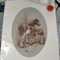 Horse + Foal Print