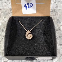 Spiral/Shell Necklace