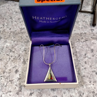 Heathergems Triangle Pendant