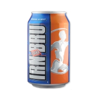 Irn Bru in a can