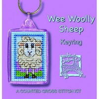 Wee Woolly Sheep Keyring