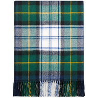 Gordon Dress Modern Tartan Lambswool Blanket