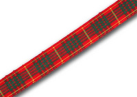 Cameron Clan Tartan Ribbon 7mm