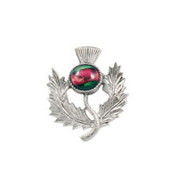 Thistle Brooch