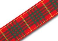 Cameron clan tartan ribbon 16mm