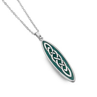 Celtic Knot 2 Point Necklace