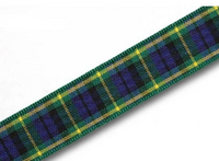 Gordon tartan ribbon 16mm