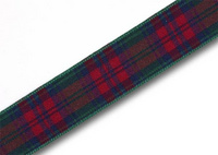 Lindsay tartan ribbon 7mm