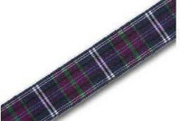 Pride of Bannockburn tartan ribbon 16mm