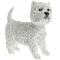 West Highland Terrier Dog Figurine