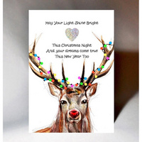 Christmas Stag Card