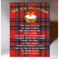 Christmas Mince Pie Card