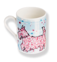 Colourful Scottie Dog Mug