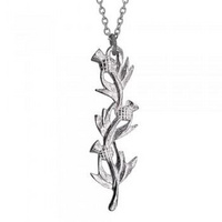 Cascading Thistles Pendant