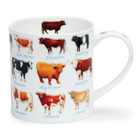 Dunoon Mug, On the Farm Cow