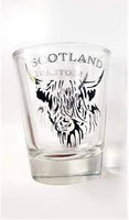 Shot Glass - Highland Coo