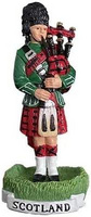 Highland Piper Figurine