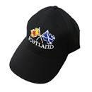 Black Crossflags Baseball Cap